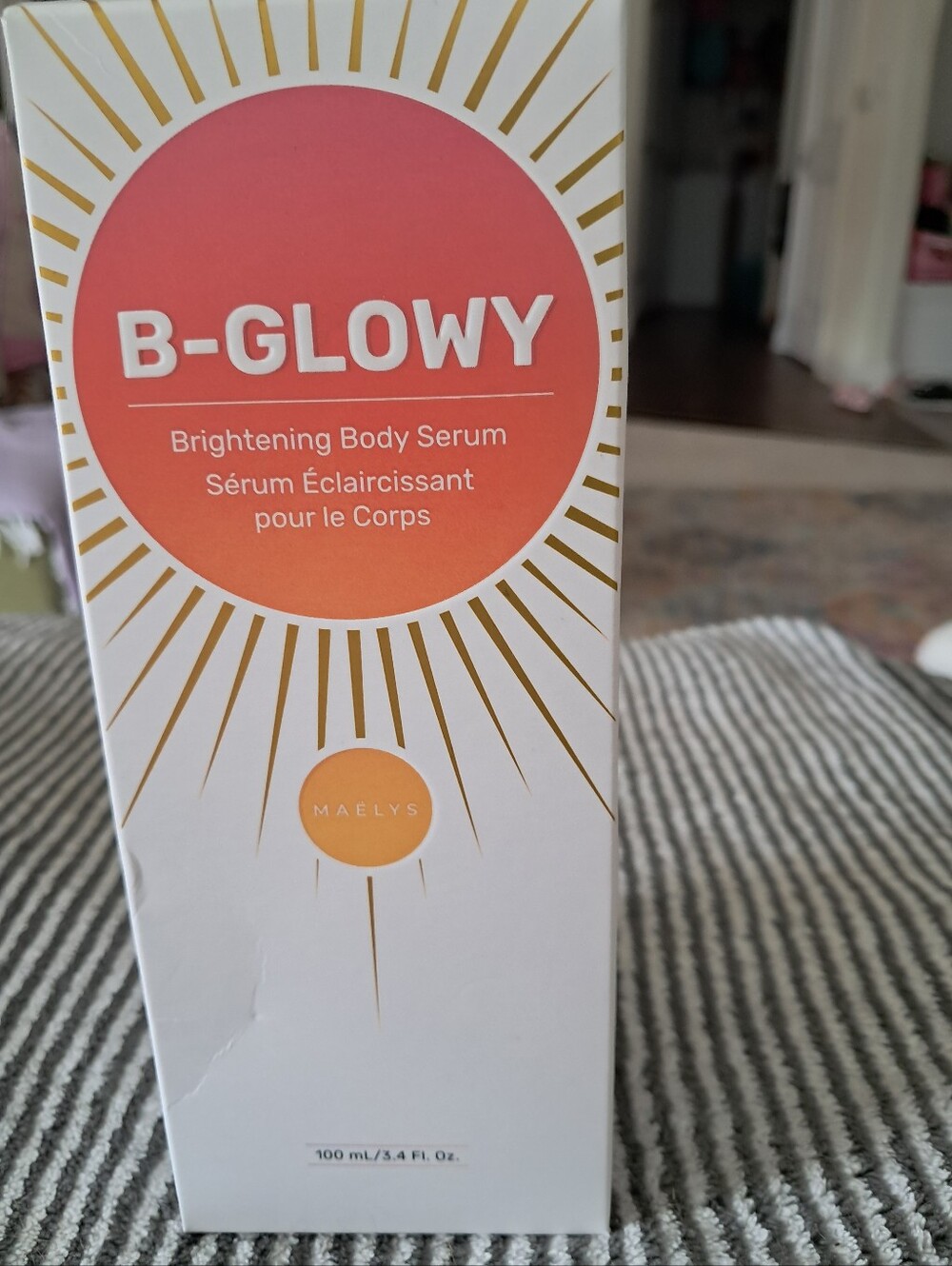 B-GLOWY Maelys Brightening Body Serum - Pink/Orange